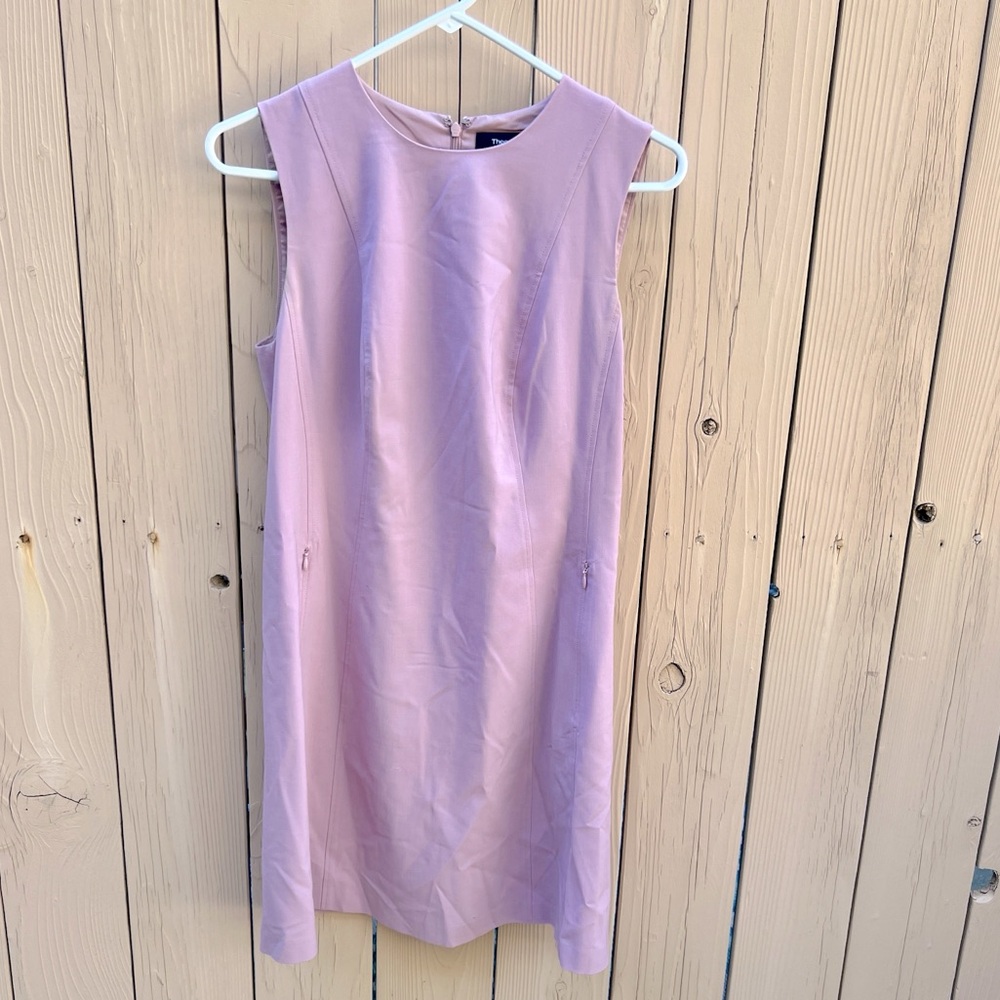 Theory Lavender Sleeveless Dress